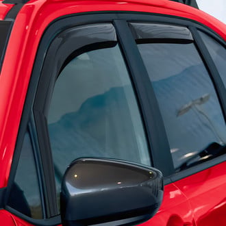 Voron Glass® - In-Channel Smoke Front and Rear Side Window Deflectors