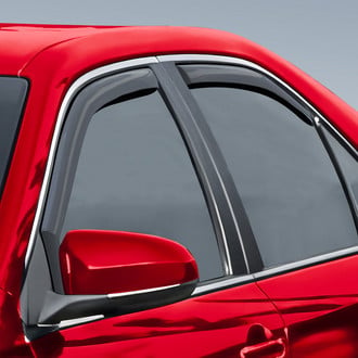 Voron Glass® - In-Channel Smoke Front and Rear Side Window Deflectors