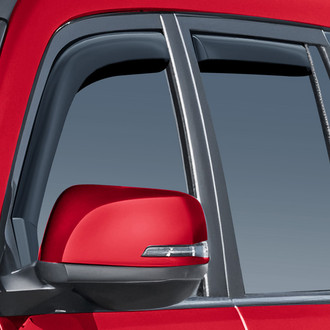 Voron Glass® - In-Channel Smoke Front and Rear Side Window Deflectors