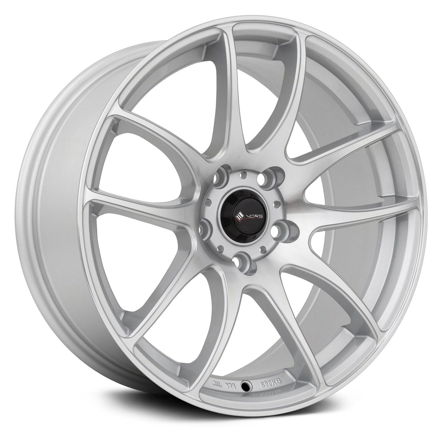 VORS® TR4 Wheels - Silver with Machined Face Rims