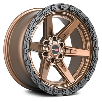 VORTEK® - VRT-602 ARGON Matte Bronze with Black Bead Ring