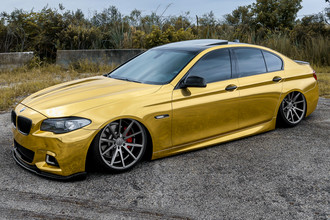 VFS1 Matte Graphite on BMW 5 Series