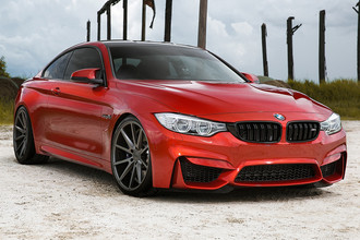 VFS1 Matte Graphite on BMW M4