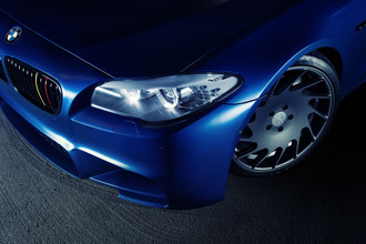 VLE 1 Gloss Graphite on BMW 535I