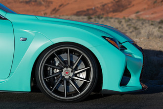 VPS311 Matte Graphite on Lexus RC F