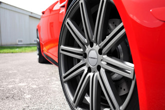 VVSCV4 Matte Graphite on BMW 3 Series
