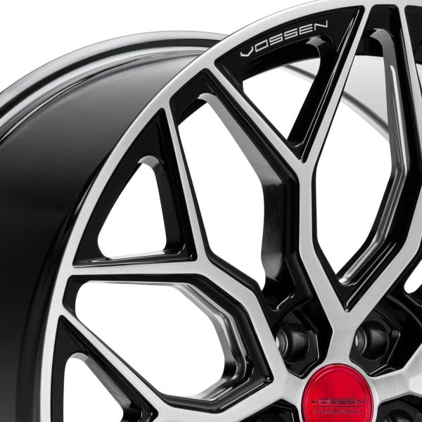 VOSSEN® HF-2 Wheels - Gloss Black with Brushed Face Rims - HF2-9M79