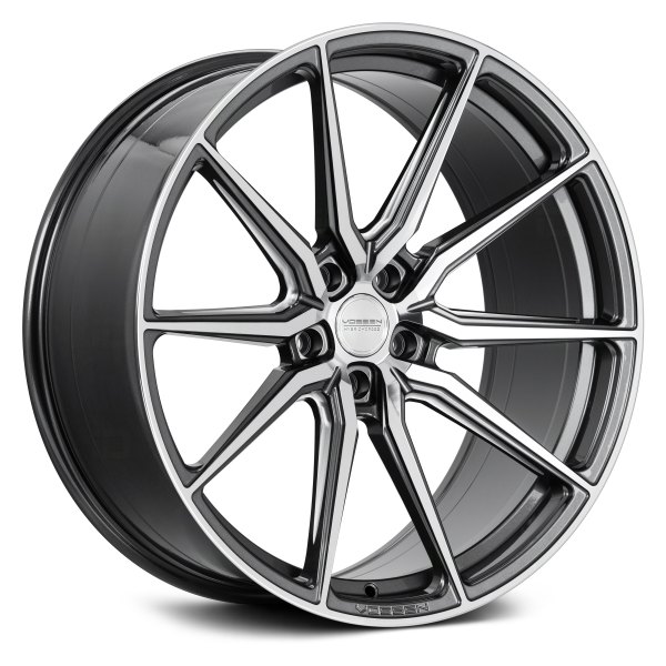 VOSSEN® - HF-3 Gloss Graphite with Polished Face