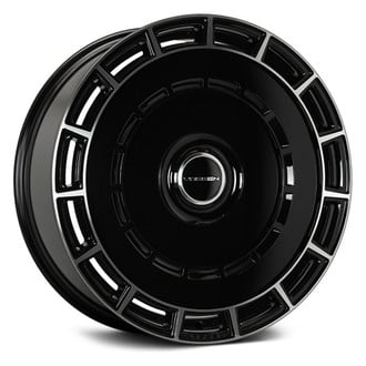 VOSSEN® - HF-9 Gloss Black with Polished Face