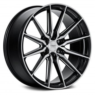 VOSSEN® - HF6-1 Matte Black with Brushed Face