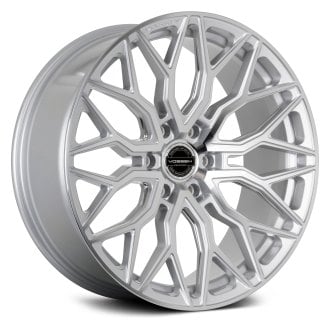 VOSSEN® - HF6-3 Silver with Polished Face