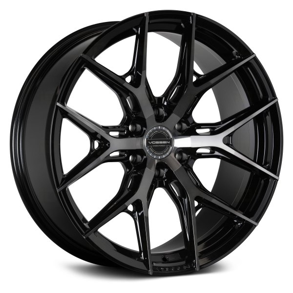 VOSSEN® - HF6-4 Gloss Black with Tinted Face