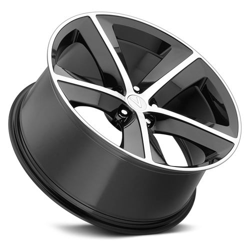 VOXX REPLICA® CHALLENGER Wheels - Gloss Black with Machined Face Rims