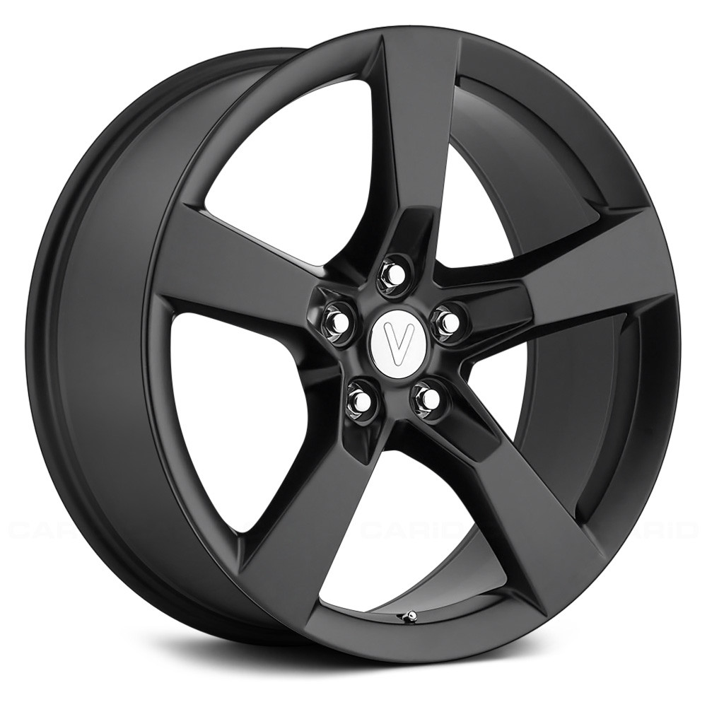 VOXX REPLICA® CAMARO Wheels - Matte Black Rims - CAM 290-5120-35 MTB