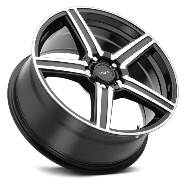 VOXX® COMO Wheels - Gloss Black with Machined Face Rims