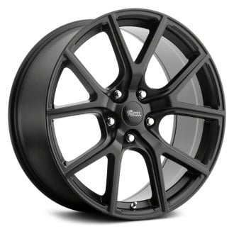 RB210 ブラックスカル VOXX REPLICA® TRACK HAWK Wheels - Matte Black Rims - HWK 210