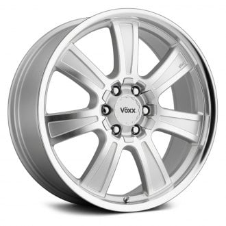 VOXX® - TURIN Silver with Mirror Machined Face and Lip