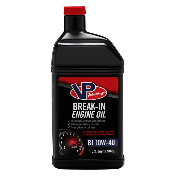 VP Racing Fuels® - VP Break-In SAE 10W-40 Motor Oil, 1 Quart