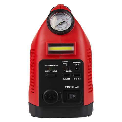 Wagan 2412 12-Volt 900A Battery Jumper with Air Inflator Wagan 2412 12-Volt 900A Battery Jumper with Air Inflator