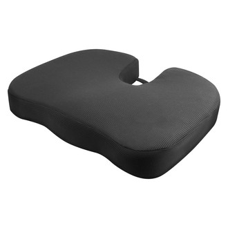 Wagan® - RelaxFusion™ Black Memory Gel Seat Cushion