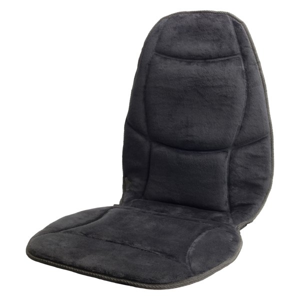  Wagan® - Velour Black Heated Cushion