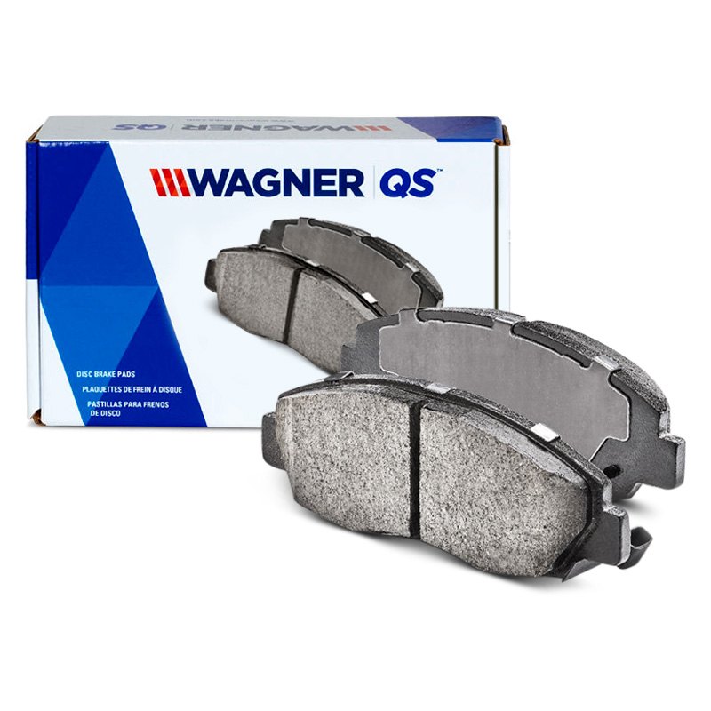 Wagner QuickStop ZX465 Semi-Metallic Disc Pad Set Includes Pad Installation Hardware Front 