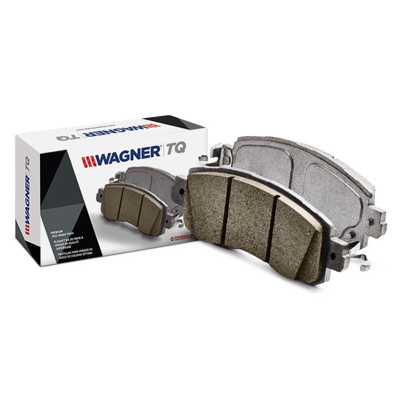 Wagner ThermoQuiet PD1103 Ceramic Disc Pad Set With Installation Hardware Rear