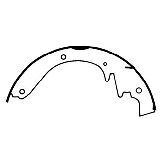 Wagner® - QuickStop™ Front Drum Brake Shoes