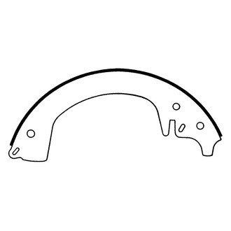 Wagner® - QuickStop™ Front Drum Brake Shoes