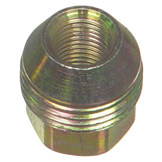 Wagner® - Yellow Zinc Cone Seat External Thread Open End Lug Nut
