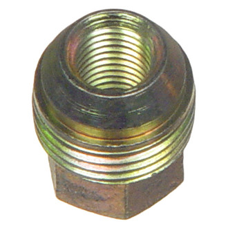 Wagner® - Yellow Zinc Cone Seat External Thread Open End Lug Nut