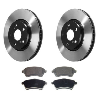 Wagner® - ThermoQuiet™ Front Brake Kit with Semi-Metallic Pads