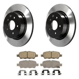 Wagner® - ThermoQuiet™ Rear Brake Kit with Ceramic Pads