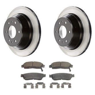 Wagner® - ThermoQuiet™ Rear Brake Kit with Ceramic Pads