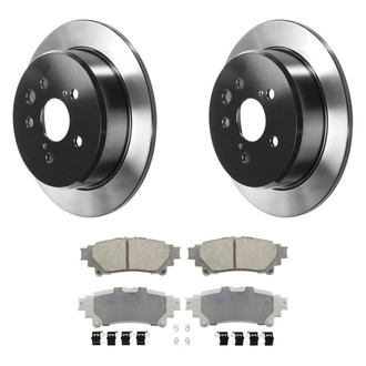 Wagner® - ThermoQuiet™ Rear Brake Kit with Ceramic Pads