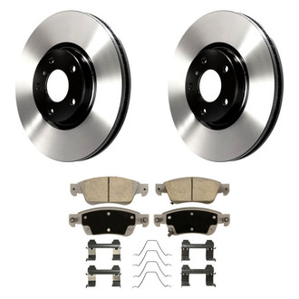 Wagner® - ThermoQuiet™ Front Brake Kit with Ceramic Pads