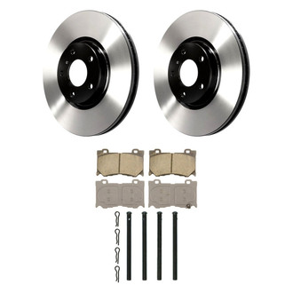 Wagner® - ThermoQuiet™ Front Brake Kit with Ceramic Pads