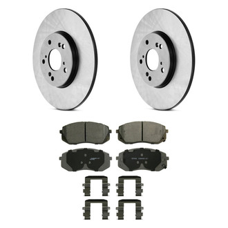 Wagner® - ThermoQuiet™ Front Brake Kit with Ceramic Pads