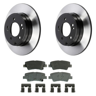 Wagner® - ThermoQuiet™ Rear Brake Kit with Ceramic Pads