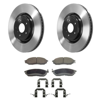 Wagner® - ThermoQuiet™ Front Brake Kit with Ceramic Pads