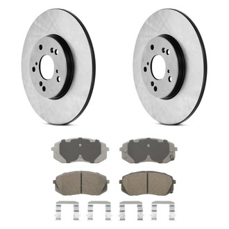 Wagner® - ThermoQuiet™ Front Brake Kit with Ceramic Pads