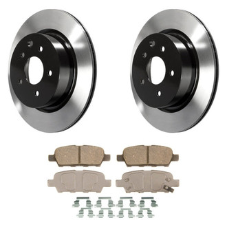 Wagner® - ThermoQuiet™ Rear Brake Kit with Ceramic Pads
