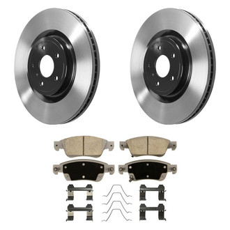 Wagner® - ThermoQuiet™ Front Brake Kit with Ceramic Pads