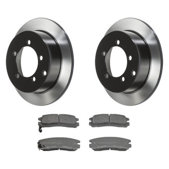 Wagner® BNDL-1201-31035273 - ThermoQuiet™ Rear Brake Kit with Ceramic Pads
