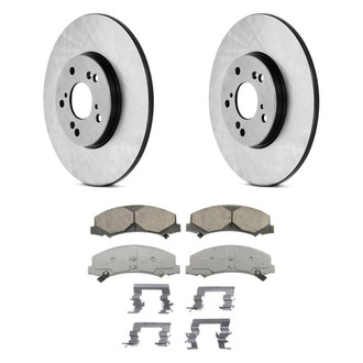 Wagner® - ThermoQuiet™ Front Brake Kit with Ceramic Pads