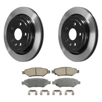 Wagner® - ThermoQuiet™ Rear Brake Kit with Ceramic Pads