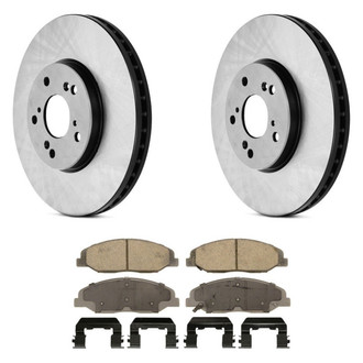 Wagner® - ThermoQuiet™ Front Brake Kit with Ceramic Pads