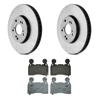 Wagner® - ThermoQuiet™ Front Brake Kit with Semi-Metallic Pads