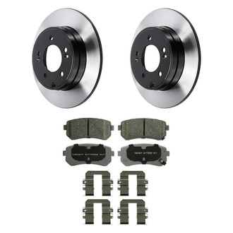 Wagner® - ThermoQuiet™ Rear Brake Kit with Ceramic Pads