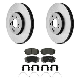 Wagner® - ThermoQuiet™ Front Brake Kit with Ceramic Pads